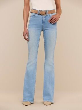 L'AGENCE Women's Marty High-Rise Flare Jeans
